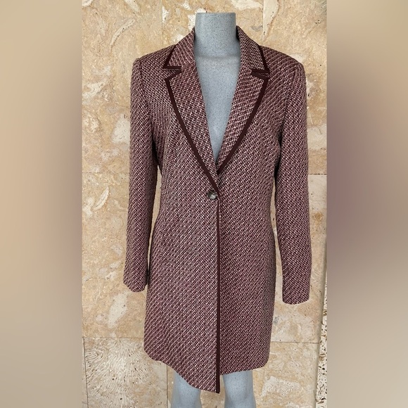 Lew Magram Jackets & Blazers - Lew Magran Elegant Tweed Women's Coat